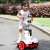 TOBBI 6-Volt 3 in 1 Kids Ride On Car Electric Robot Buggy Toy Vehicle with Remote Control, Red (TH17A0751-T01)