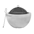 Teamson Home HR30180AA 30-in W Sand Magnesium Oxide Wood-Burning Fire Pit