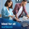 Tork HB9201 Handi-Size Perforated Paper Towel, White, Universal, 2-Ply, Case of 30 Rolls, 120 per Roll, 3,600 Towels