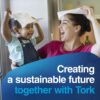 Tork HB9201 Handi-Size Perforated Paper Towel, White, Universal, 2-Ply, Case of 30 Rolls, 120 per Roll, 3,600 Towels
