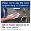 Tork Multifold Hand Towel Natural H2, Universal, 100% Recycled Fibers, 16 x 250 Sheets, MK520A