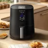 Uber Appliance Air Fryer XL - High Power Oven Kitchen Appliances-Best Seller Large Air Fryer 5 Qt Digital Display with 8 Pre-Set Functions, 5 quart, Black Uber Appliance Air Fryer XL - High Power Oven Kitchen Appliances-Best Seller Large Air Fryer 5 Qt Digital Display