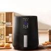 Uber Appliance Air Fryer XL - High Power Oven Kitchen Appliances-Best Seller Large Air Fryer 5 Qt Digital Display with 8 Pre-Set Functions, 5 quart, Black Uber Appliance Air Fryer XL - High Power Oven Kitchen Appliances-Best Seller Large Air Fryer 5 Qt Digital Display