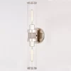 VAXCEL W0389 Levitt 19.25-in 2-Light Polished Nickel Modern/Contemporary Vanity Light Bar