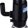 Waste Maid 10-US-WM-048-3B Garbage Disposal Anti-Jam Stainless Steel Food Waste Grinding System, 1/3 HP Builder, Black