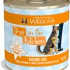 Weruva Dogs in the Kitchen Goldie Lox with Chicken & Wild Caught Salmon Au Jus Grain-Free Canned Dog Food 10-oz can case of 12