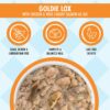 Weruva Dogs in the Kitchen Goldie Lox with Chicken & Wild Caught Salmon Au Jus Grain-Free Canned Dog Food 10-oz can case of 12