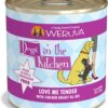 Weruva Dogs in the Kitchen Love Me Tender with Chicken Breast Au Jus Grain-Free Canned Dog Food 10-oz can case of 12