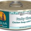 Weruva Funky Chunky Chicken Soup with Pumpkin Grain-Free Canned Dog Food 5.5 Ounce (Pack of 24) Weruva Funky Chunky Chicken Soup with Pumpkin Grain-Free Canned Dog Food 5.5 Ounce (Pack of 24)