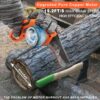 ‎BEI & HONG Mini Chainsaw Cordless 6-Inch with 2 Battery, Mini Power Chain Saw with Security Lock, Handheld Small Chainsaw for Tree Trimming Wood Cutting