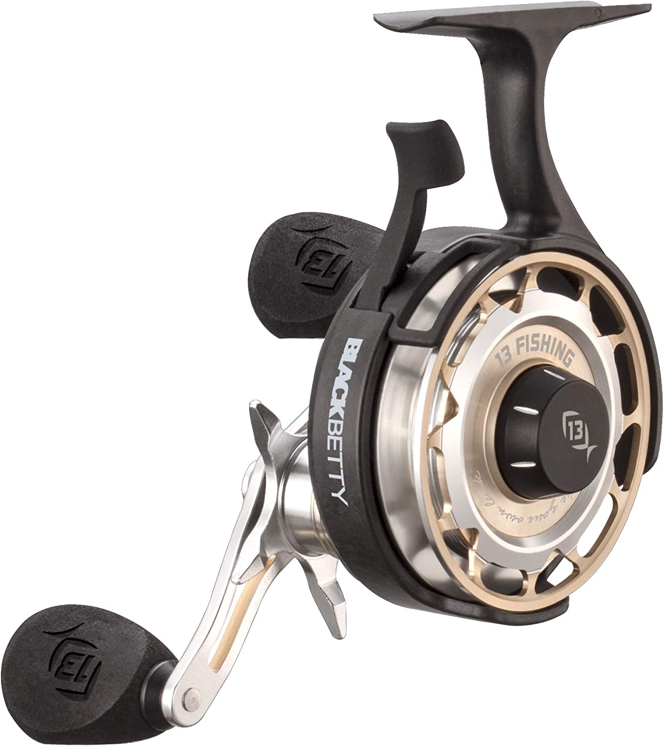 13 Fishing Descent Inline Ice Fishing Reel-Right Hand Reel