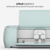 Cricut Explore 3 - 2X Faster DIY Cutting Machine for all Crafts, Matless Cutting with Smart Materials, Cuts 100+ Materials, Bluetooth Connectivity, Compatible with iOS, Android, Windows & Mac
