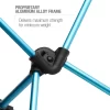 Helinox One Camp Chair, Black/Blue