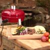 Americana 2120.4.511 Lock N' Go Portable Electric Grill in Red
