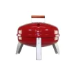 Americana 2130-4-511 The Wherever Portable Dual Fuel Electric and Charcoal Grill in Red