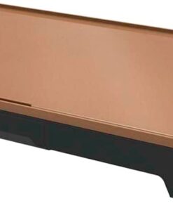 BELLA XL Electric Ceramic Titanium Griddle, Make 15 Eggs At Once, Healthy-Eco Non-stick Coating, Hassle-Free Clean Up, Large Submersible Cooking Surface, 12" x 22", Copper/Black