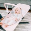 Baby Delight Alpine Deluxe Portable Bouncer | Infant | 0 – 6 Months | Peony Pink