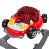 Baby Trend Trend Deluxe Activity Walker, Red Multi