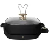 Beautiful 5-in-1 Electric Expandable Skillet, Black Sesame by Drew Barrymore, Up to 7 QT (Black Sesame)
