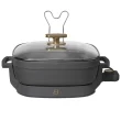 Beautiful 5-in-1 Electric Expandable Skillet, Oyster Grey by Drew Barrymore, Up to 7 QT (Oyster Grey)