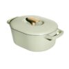 Beautiful 6QT Enamel Dutch Oven, Sage Green by Drew Barrymore