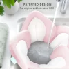 Blooming Bath Lotus Baby Bath Seat, Unisex, 0 to 6 Months, Pink/White/Gray (13.25
