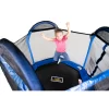 Bounce Pro 7-Foot My First Trampoline Hexagon (Ages 3-10) for Kids, Blue/Green Bounce Pro 7-Foot My First Trampoline Hexagon (Ages 3-10) for Kids, Blue/Green
