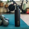 BruMate ReHydration - 100% Leakproof 25oz Insulated Water Bottle with Straw - Stainless Steel Water Canteen (Walnut)