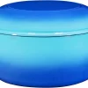 Bruntmor 2 in 1 Enameled Cast Iron Double Dutch Oven & Skillet Lid, 5-Quart, Induction, Electric, Gas & In Oven Compatible, Caribbean Bruntmor 2 in 1 Enameled Cast Iron Double Dutch Oven & Skillet Lid, 5-Quart, Induction, Electric, Gas & In Oven Compatible, Caribbean
