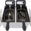 CHARD DF-6E, Dual Tank Deep Fryer, Stainless Steel, 6 liter, 1500 watts CHARD DF-6E, Dual Tank Deep Fryer, Stainless Steel, 6 liter, 1500 watts