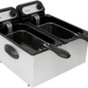 CHARD DF-6E, Dual Tank Deep Fryer, Stainless Steel, 6 liter, 1500 watts CHARD DF-6E, Dual Tank Deep Fryer, Stainless Steel, 6 liter, 1500 watts