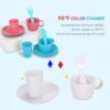 CUTE STONE Color Changing Kitchen Sink Toys, Children Heat Sensitive Electric Dishwasher Playing Toy with Running Water, Automatic Water Cycle System Play House Pretend Role Play Toys for Boys Girls CUTE STONE Color Changing Kitchen Sink Toys, Children Heat Sensitive Electric Dishwasher Playing Toy with Running Water, Automatic Water Cycle System Play House Pretend Role Play Toys for Boys Girls