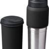 CamelBak MultiBev Water Bottle & Travel Cup – Insulated Stainless Steel – 22 Oz Bottle & 16 Oz Cup, Black (CB2424001065) CamelBak MultiBev Water Bottle & Travel Cup – Insulated Stainless Steel – 22 Oz Bottle & 16 Oz Cup, Black (CB2424001065)