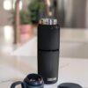 CamelBak MultiBev Water Bottle & Travel Cup – Insulated Stainless Steel – 22 Oz Bottle & 16 Oz Cup, Black (CB2424001065) CamelBak MultiBev Water Bottle & Travel Cup – Insulated Stainless Steel – 22 Oz Bottle & 16 Oz Cup, Black (CB2424001065)