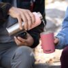 CamelBak MultiBev Water Bottle & Travel Cup – Insulated Stainless Steel,Terracotta Rose/Camellia Pink (CB2424601065)