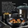 Circulon 70051 Stainless 11-Piece Steel Silver Cookware Set with SteelShield Hybrid Stainless and Nonstick Technology
