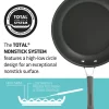 Circulon 83907 Radiance Deep Hard Anodized Nonstick Frying Pan / Fry Pan / Hard Anodized Skillet with Lid - 12 Inch, Gray Circulon 83907 Radiance Deep Hard Anodized Nonstick Frying Pan