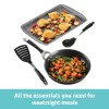 Circulon 87535 Symmetry Hard Anodized Nonstick Cookware Pots and Pans Set, 4 Piece, Black Circulon 87535 Symmetry Hard Anodized Nonstick Cookware Pots and Pans Set, 4 Piece, Black