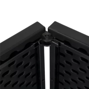 Cosco 14778BLK1X 96 in. Black Plastic Fold-in-Half Folding Banquet Table