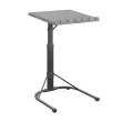 Cosco 37119GRY1E Multi-Functional Adjustable Height 17 in. Plastic Resin Personal Folding Activity Table in Gray