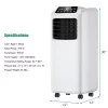 Costway EP23048 8000 BTU Portable Air Conditioner for 161 Square Feet Sq. Ft. with Remote Included