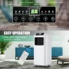 Costway EP23048 8000 BTU Portable Air Conditioner for 161 Square Feet Sq. Ft. with Remote Included