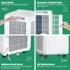 Costway EP23048 8000 BTU Portable Air Conditioner for 161 Square Feet Sq. Ft. with Remote Included