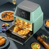Costway EP24735GN 19 qt. Green Air Fryer Oven with Dehydrator Rotisserie