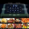 Costway EP24735GN 19 qt. Green Air Fryer Oven with Dehydrator Rotisserie