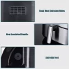 Costway EP24808US-BK 5.3 QT. Black Electric Hot Air Fryer 1700W Stainless steel Non-Stick Fry Basket