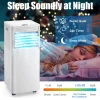 Costway FP10110US-WH 8000 BTU Portable Air Conditioner 3-in-1 Air Cooler