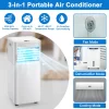 Costway FP10110US-WH 8000 BTU Portable Air Conditioner 3-in-1 Air Cooler