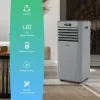 Costway FP10120US-GR 10000 BTU(ASHRAE) 7000 BTU(DOE) Portable Air Conditioner