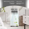 Costway FP10122US-WH 8000 BTU (ASHRAE) Portable Air Conditioner 3-in-1 Air Cooler with Remote Control
